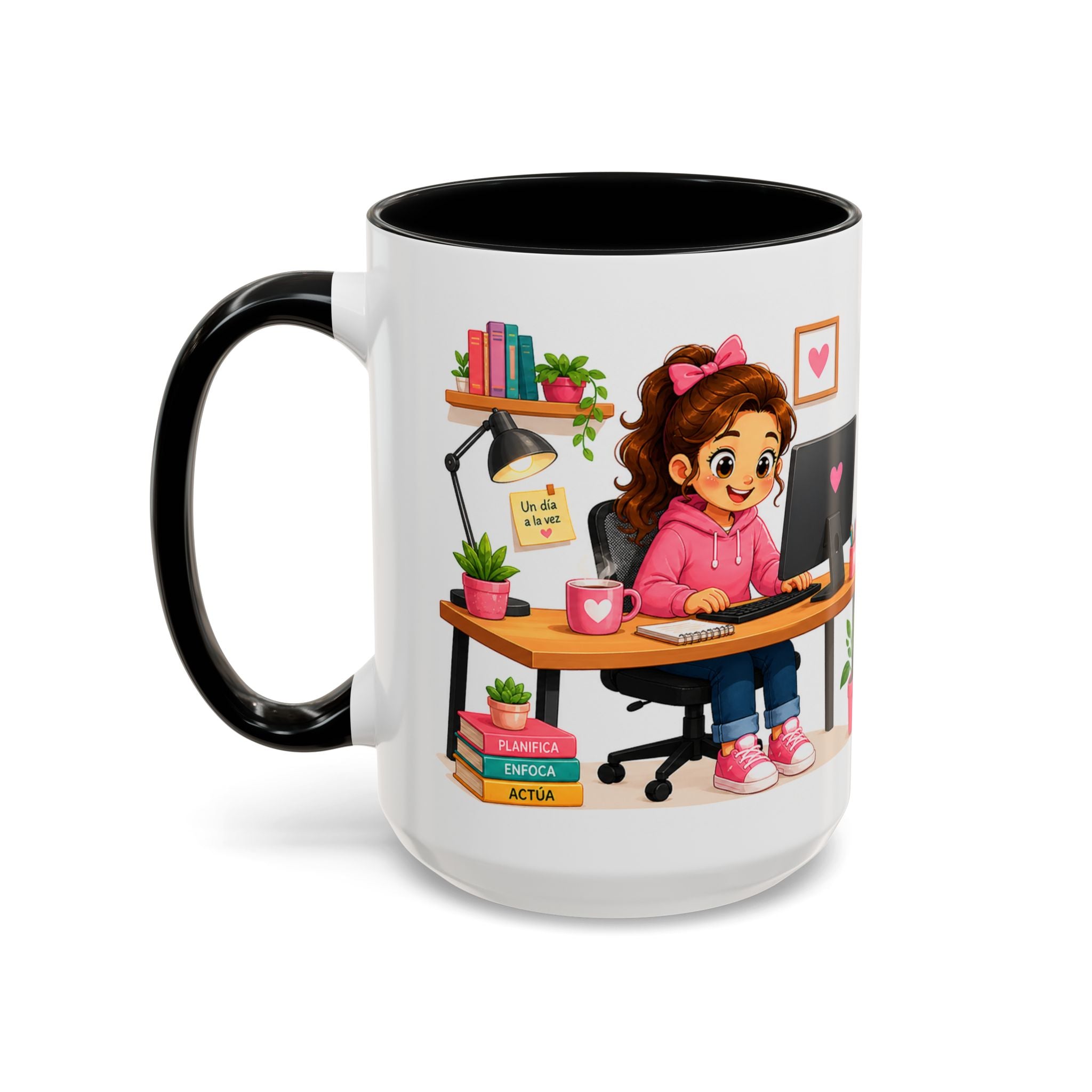 Inspirational Ceramic Mug — “The Discipline of Today Will Be the Freedom of Tomorrow,” Motivational Coffee Cup Available in 11 oz and 15 oz, Ideal Gift for Students, Teachers and Office Desks,...