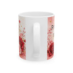 Taza de cerámica personalizada con foto y texto — Añade tu nombre, frase o mensaje especial, disponible en 11 oz y 15 oz, regalo perfecto para parejas, familia y recuerdos, envío incluido