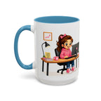 Taza de cerámica inspiradora para niñas — Taza con cita motivadora "Mejor que ayer", disponible en 11 oz y 15 oz, varios colores, regalo para mujeres y estudiantes, envío incluido