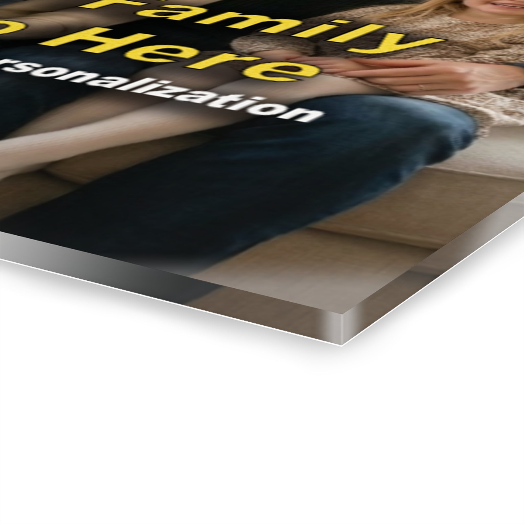 Impresión de Fotos Personalizada en Acrílico, Arte de Pared Personalizado con Fotos Familiares, Panel Flotante de Acrílico Premium con Sistema de Colgado Francés, Disponible en 14" x 11", 20" x 16", 30" x 20" y 36" x 24", Envío...