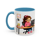 Taza de cerámica inspiradora para niñas — Taza con cita motivadora "Mejor que ayer", disponible en 11 oz y 15 oz, varios colores, regalo para mujeres y estudiantes, envío incluido