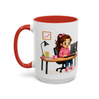 Taza de cerámica inspiradora para niñas — Taza con cita motivadora "Mejor que ayer", disponible en 11 oz y 15 oz, varios colores, regalo para mujeres y estudiantes, envío incluido