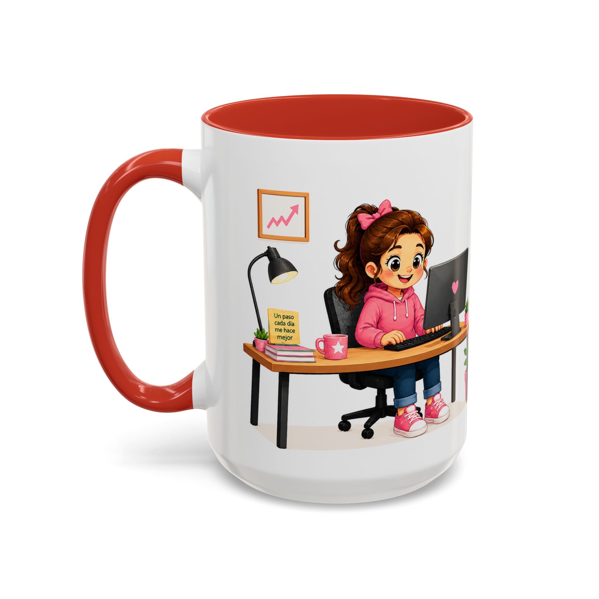 Taza de cerámica inspiradora para niñas — Taza con cita motivadora "Mejor que ayer", disponible en 11 oz y 15 oz, varios colores, regalo para mujeres y estudiantes, envío incluido