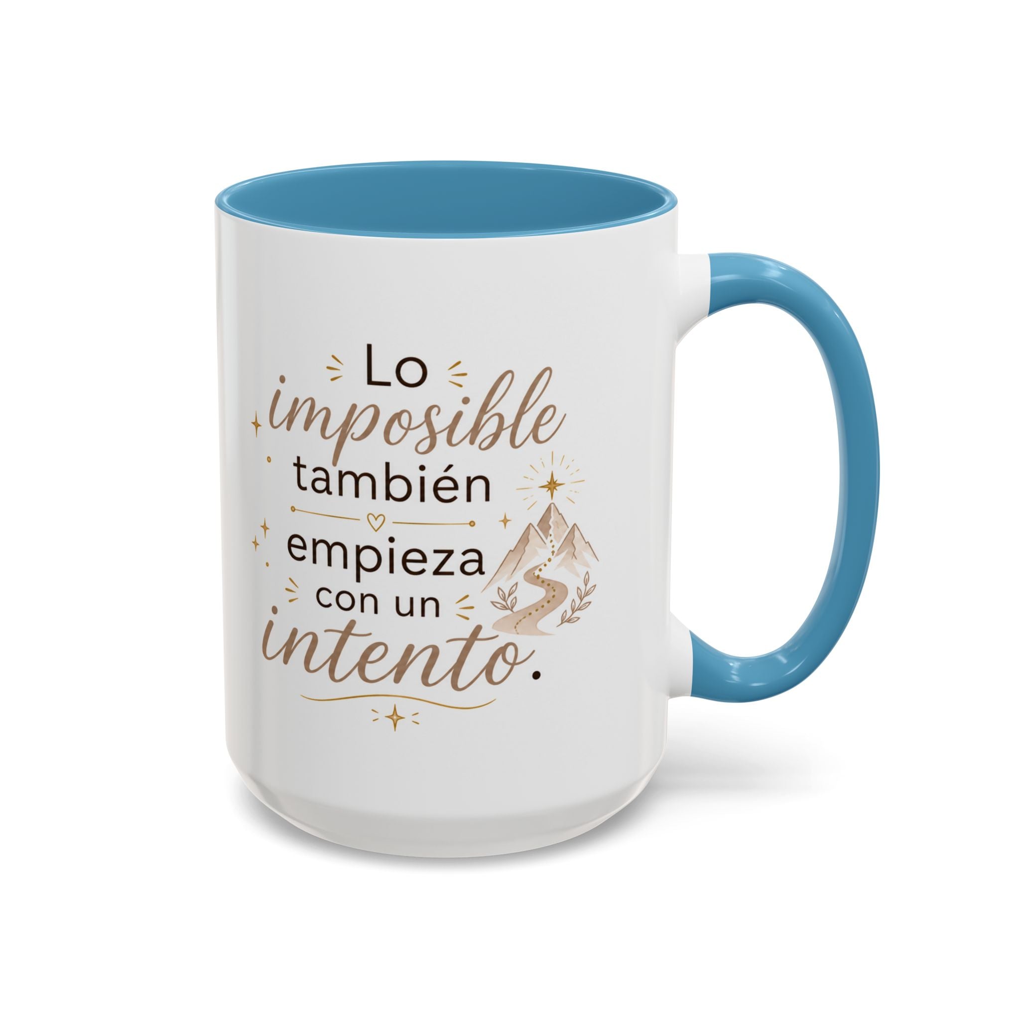 Inspirational Ceramic Mug — “Even the Impossible Begins with an Attempt,” Motivational Mug Available in 11 oz and 15 oz, Available in Multiple Colors, Ideal Gift for Entrepreneurs, Students, and...