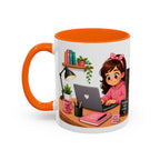 Inspirational Ceramic Mug in English — “The Discipline of Today Will Be the Freedom of Tomorrow,” Motivational Mug Available in 11 oz and 15 oz, Multiple Colors Available, Ideal Gift for Students,...