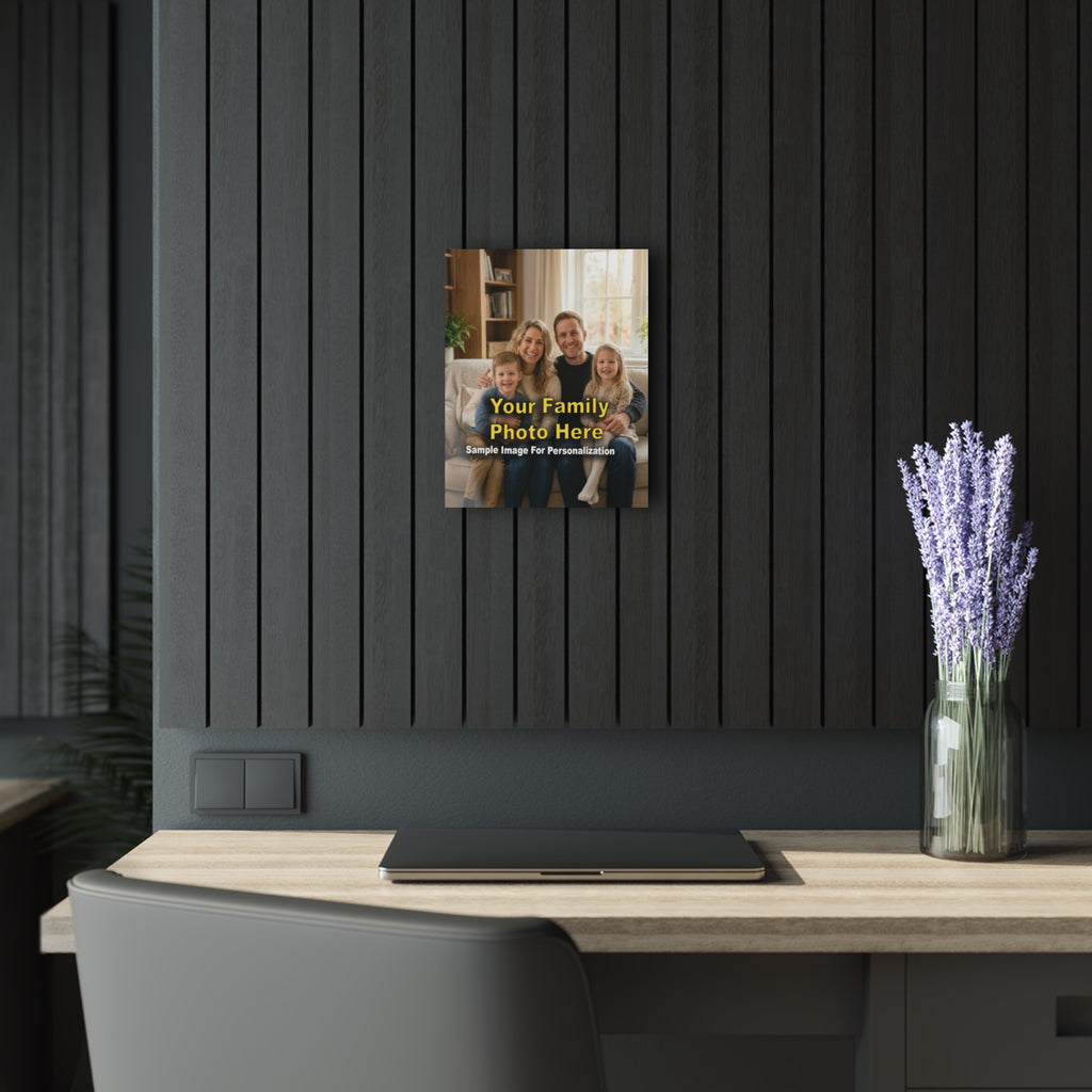 Impresión de Fotos Personalizada en Acrílico, Arte de Pared Personalizado con Fotos Familiares, Panel Flotante de Acrílico Premium con Sistema de Colgado Francés, Disponible en 14" x 11", 20" x 16", 30" x 20" y 36" x 24", Envío...