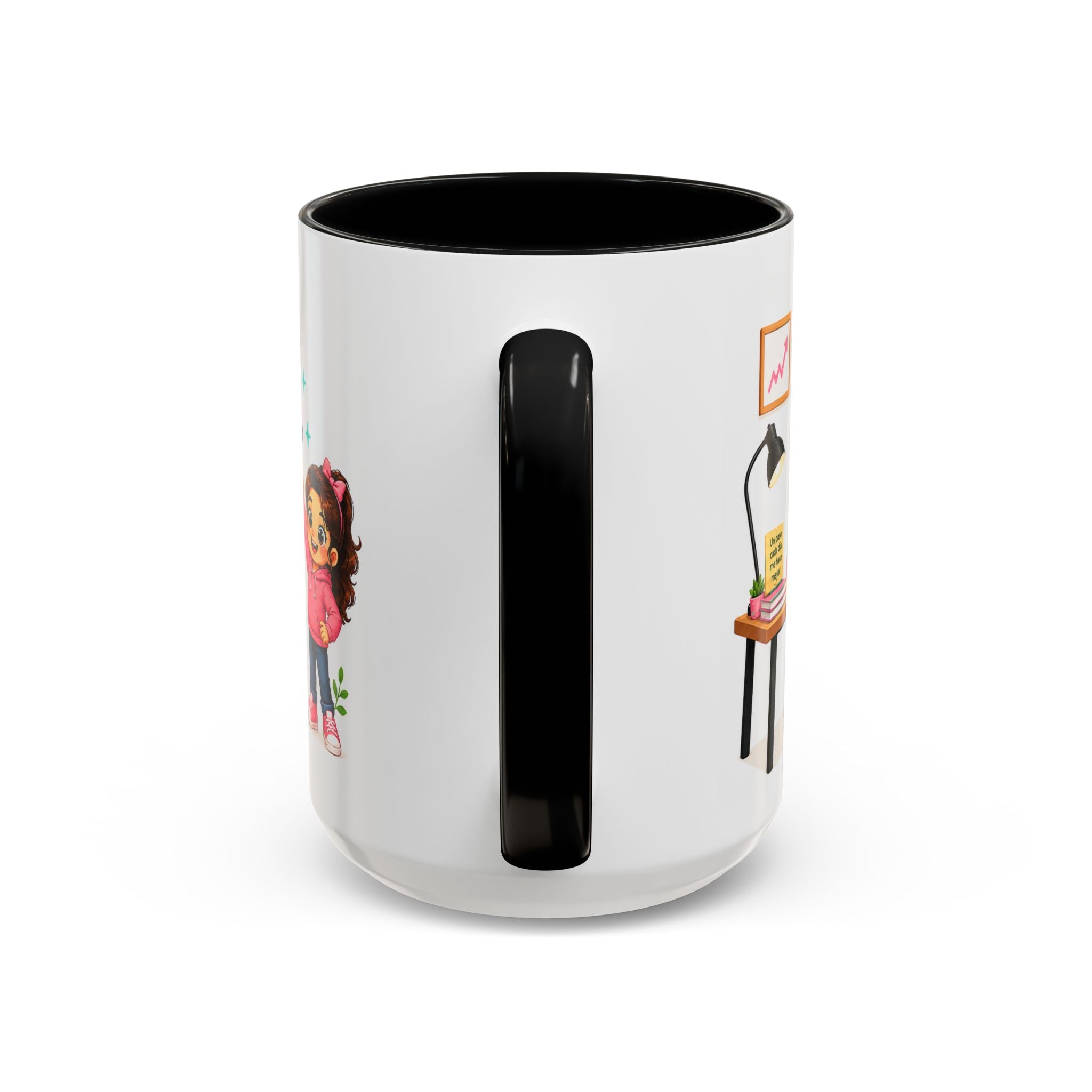 Taza de cerámica inspiradora para niñas — Taza con cita motivadora "Mejor que ayer", disponible en 11 oz y 15 oz, varios colores, regalo para mujeres y estudiantes, envío incluido