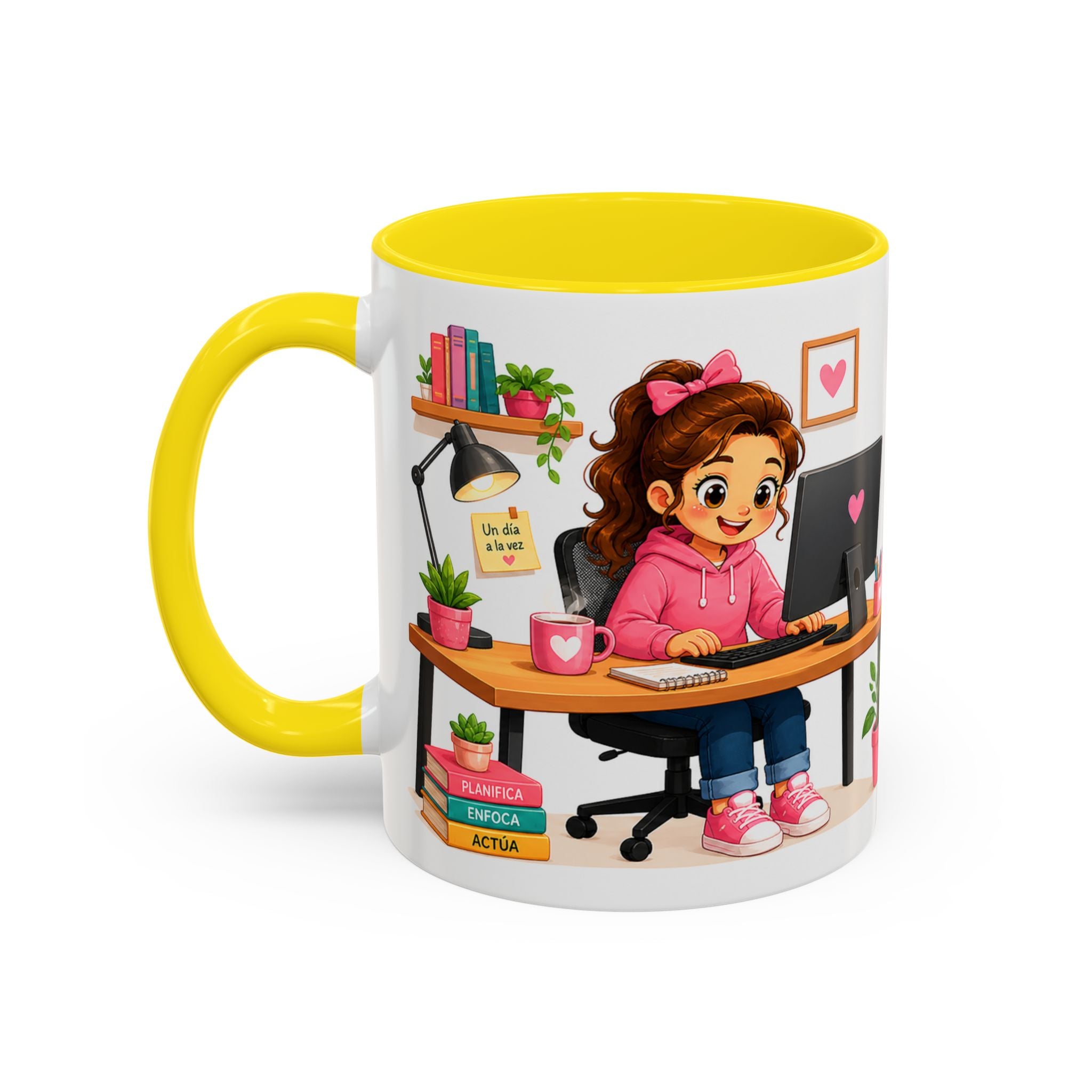 Inspirational Ceramic Mug — “The Discipline of Today Will Be the Freedom of Tomorrow,” Motivational Coffee Cup Available in 11 oz and 15 oz, Ideal Gift for Students, Teachers and Office Desks,...