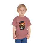 Hip Hop Teddy Toddler Tee — Cute Rapper Bear Graphic Shirt