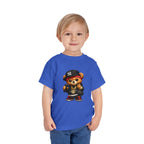 Hip Hop Teddy Toddler Tee — Cute Rapper Bear Graphic Shirt