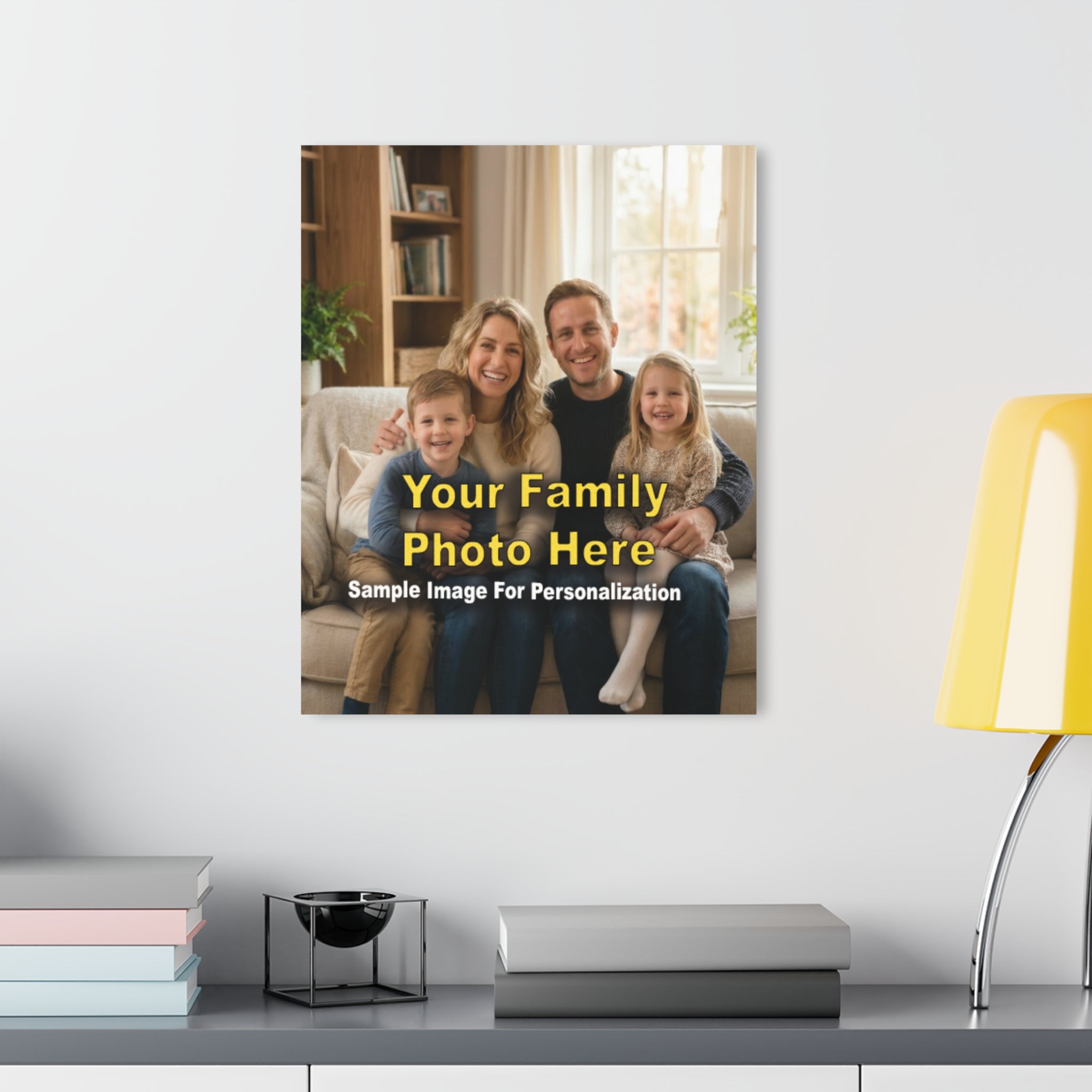 Impresión de Fotos Personalizada en Acrílico, Arte de Pared Personalizado con Fotos Familiares, Panel Flotante de Acrílico Premium con Sistema de Colgado Francés, Disponible en 14" x 11", 20" x 16", 30" x 20" y 36" x 24", Envío...
