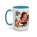 Inspirational Ceramic Mug — “The Discipline of Today Will Be the Freedom of Tomorrow,” Motivational Coffee Cup Available in 11 oz and 15 oz, Ideal Gift for Students, Teachers and Office Desks,...