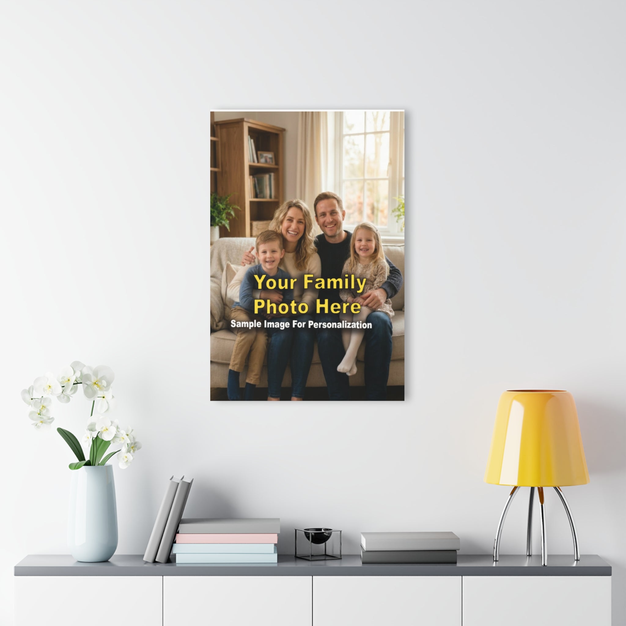 Impresión de Fotos Personalizada en Acrílico, Arte de Pared Personalizado con Fotos Familiares, Panel Flotante de Acrílico Premium con Sistema de Colgado Francés, Disponible en 14" x 11", 20" x 16", 30" x 20" y 36" x 24", Envío...