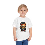 Hip Hop Teddy Toddler Tee — Cute Rapper Bear Graphic Shirt
