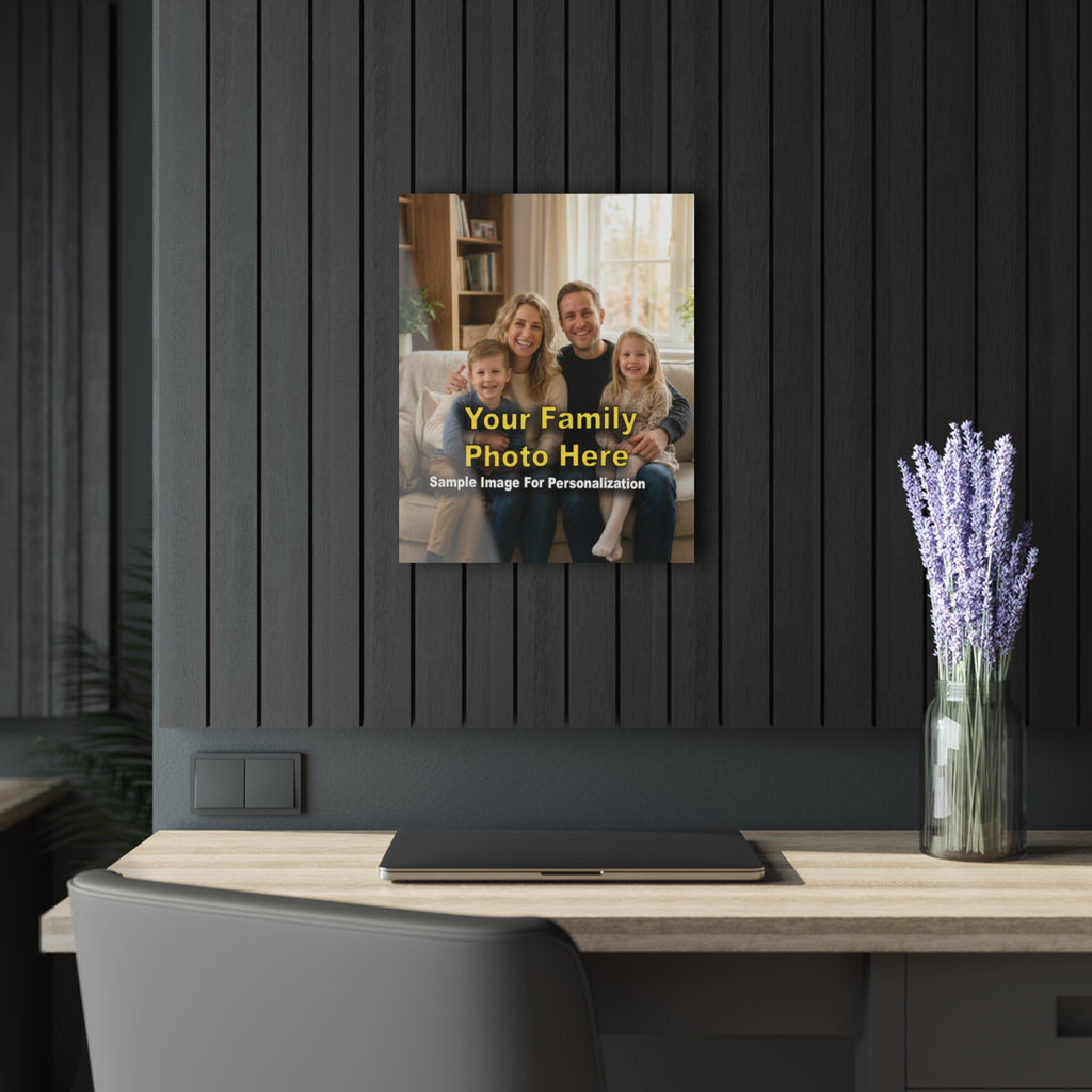 Impresión de Fotos Personalizada en Acrílico, Arte de Pared Personalizado con Fotos Familiares, Panel Flotante de Acrílico Premium con Sistema de Colgado Francés, Disponible en 14" x 11", 20" x 16", 30" x 20" y 36" x 24", Envío...