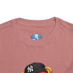 Hip Hop Teddy Toddler Tee — Cute Rapper Bear Graphic Shirt