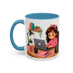 Inspirational Ceramic Mug in English — “The Discipline of Today Will Be the Freedom of Tomorrow,” Motivational Mug Available in 11 oz and 15 oz, Multiple Colors Available, Ideal Gift for Students,...