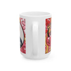 Personalized Ceramic Birthday Mug with Photo and Name — “Happy Birthday” Design, Available in 11 oz and 15 oz, Special Gift for Women, Friend, Mom, Wife, or Daughter, Shipping Included in the Price...