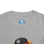 Hip Hop Teddy Toddler Tee — Cute Rapper Bear Graphic Shirt