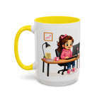 Taza de cerámica inspiradora para niñas — Taza con cita motivadora "Mejor que ayer", disponible en 11 oz y 15 oz, varios colores, regalo para mujeres y estudiantes, envío incluido
