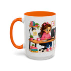 Inspirational Ceramic Mug — “The Discipline of Today Will Be the Freedom of Tomorrow,” Motivational Coffee Cup Available in 11 oz and 15 oz, Ideal Gift for Students, Teachers and Office Desks,...