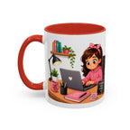Inspirational Ceramic Mug in English — “The Discipline of Today Will Be the Freedom of Tomorrow,” Motivational Mug Available in 11 oz and 15 oz, Multiple Colors Available, Ideal Gift for Students,...