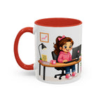 Taza de cerámica inspiradora para niñas — Taza con cita motivadora "Mejor que ayer", disponible en 11 oz y 15 oz, varios colores, regalo para mujeres y estudiantes, envío incluido