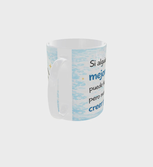 Motivational Coffee Mug – Believe in Yourself First | 11 oz (Spanish)