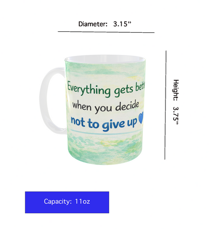 Everything Gets Better When You Decide Not to Give Up (English Version)