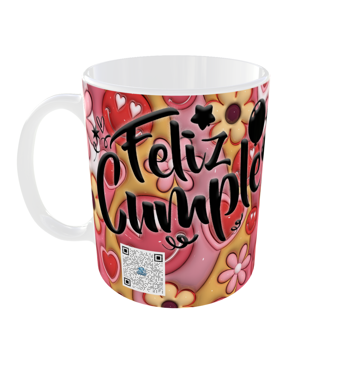 “Happy Birthday” Personalized Photo Mug | 11 oz