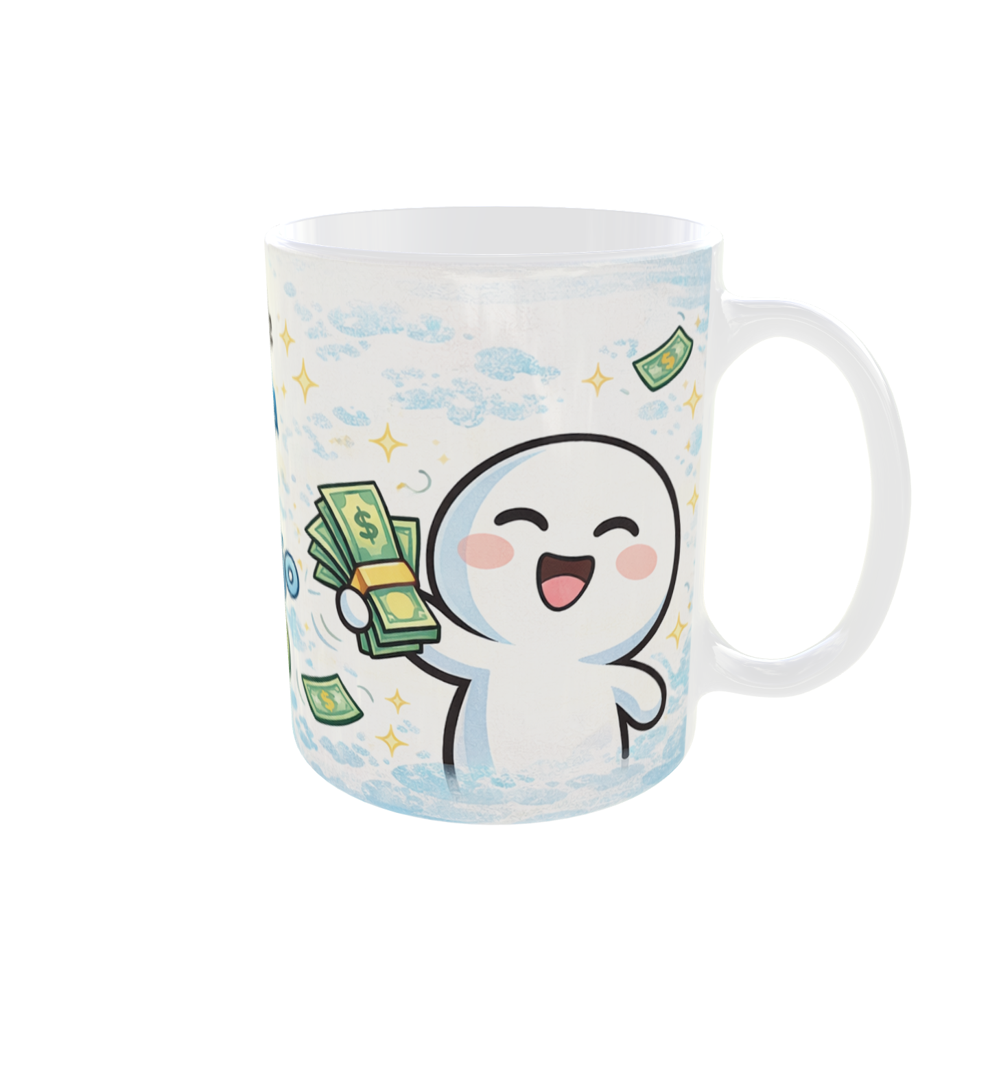 “Cash Only” Funny Mug – No Advice Accepted | 11 oz