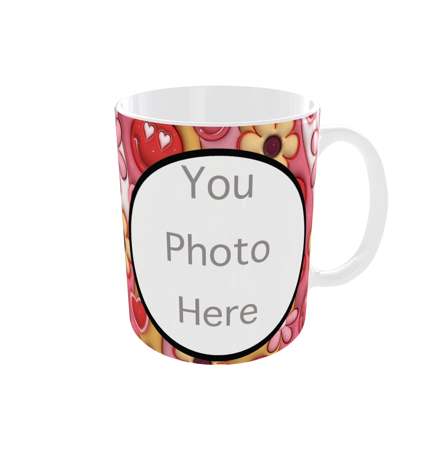 “Happy Birthday” Personalized Photo Mug | 11 oz