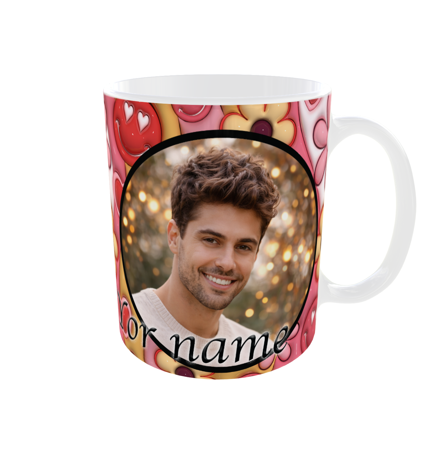 “Happy Birthday” Personalized Photo Mug | 11 oz