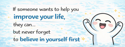 Motivational Coffee Mug – Believe in Yourself First | 11 oz (English)